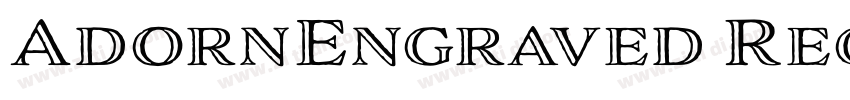 AdornEngraved Regula字体转换